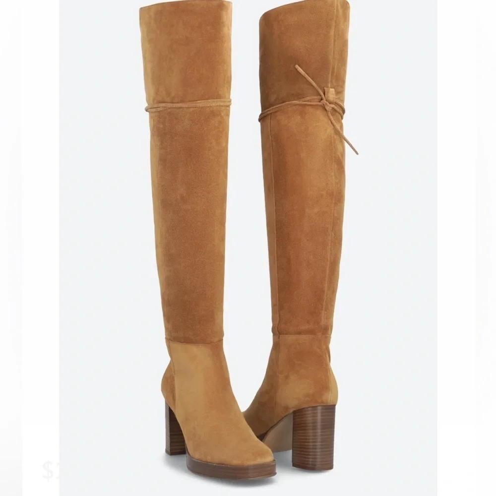 New Free People Echo Platform Over-The-Knee Boots size 8